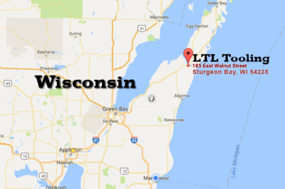 Map of LTL Tooling Assembly Wisconsin located in Sturgeon Bay